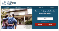 Desktop Screenshot of online-mortgage-loans.com
